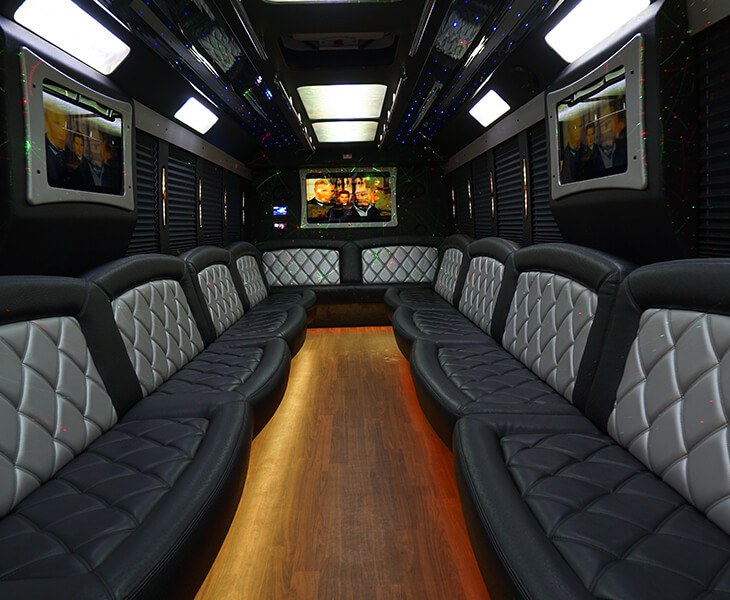 Phoenix Party Bus with luxury amenities